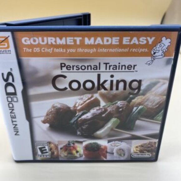 Personal Trainer Cooking (Nintendo DS) NDS Video Game COMPLETE Gourmet Made Easy - Picture 1 of 4